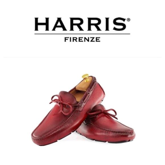 Harris Firenze Leather Driving Moccasins - Picture 1 of 16